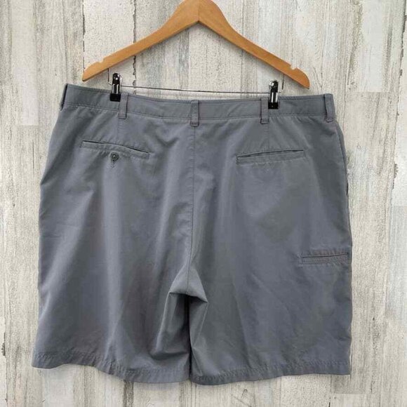 PGA Tour Golf Shorts Mens 44 Gray Polyester‎ Pockets - Picture 3 of 7